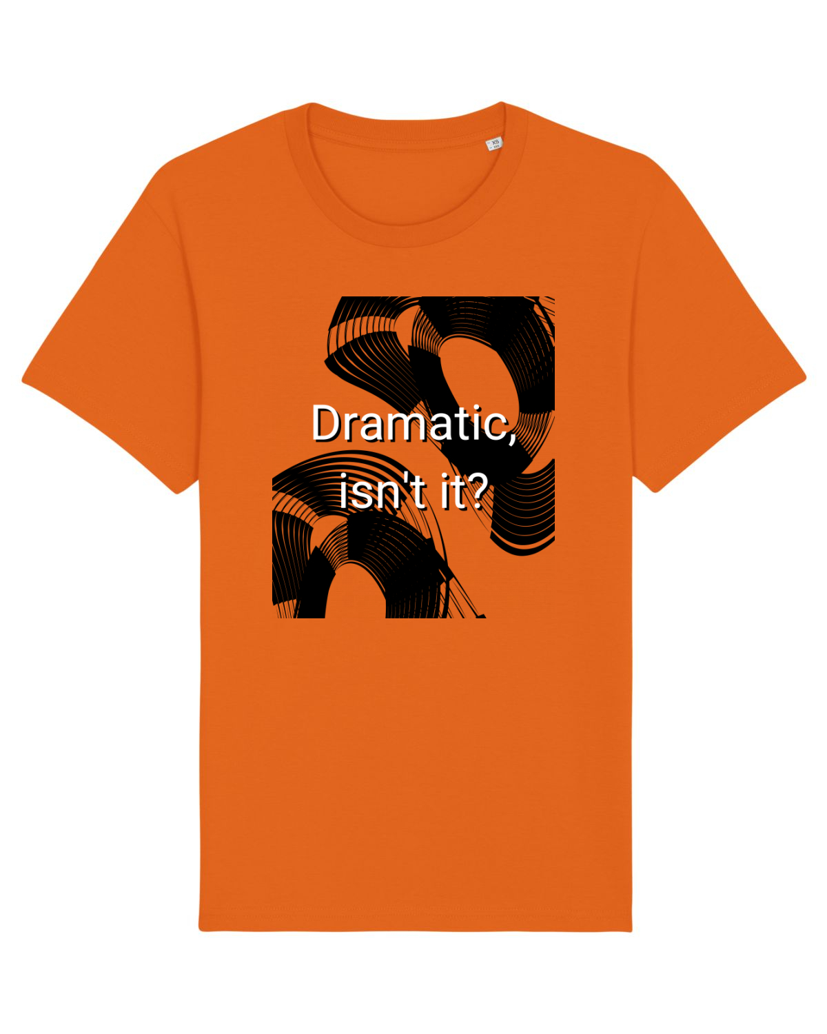 Tricou mânecă scurtă Unisex Rocker Bright Orange