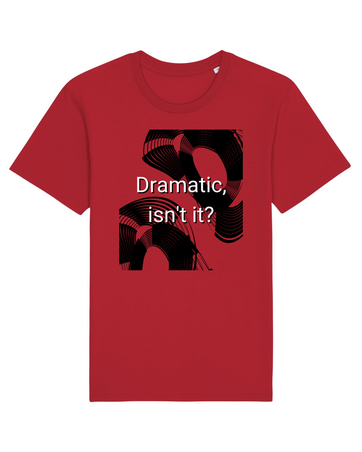 Tricou mânecă scurtă Unisex Rocker Red