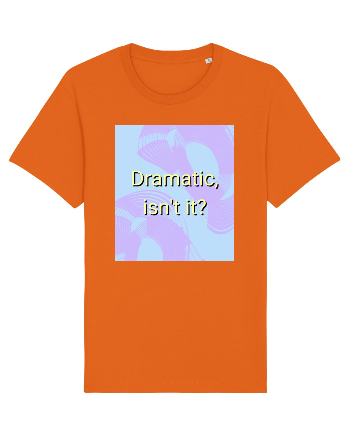 Tricou mânecă scurtă Unisex Rocker Bright Orange