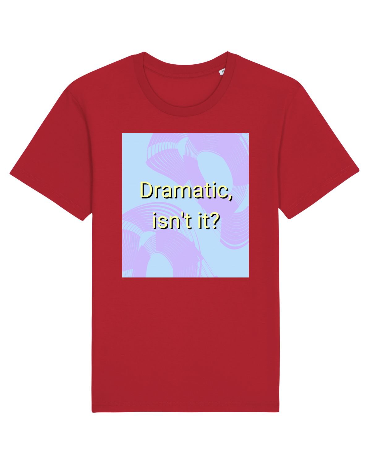 Tricou mânecă scurtă Unisex Rocker Red