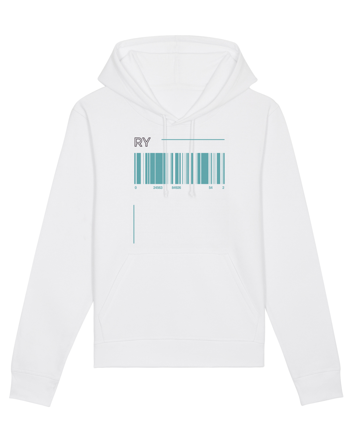 Hanorac Unisex Drummer White