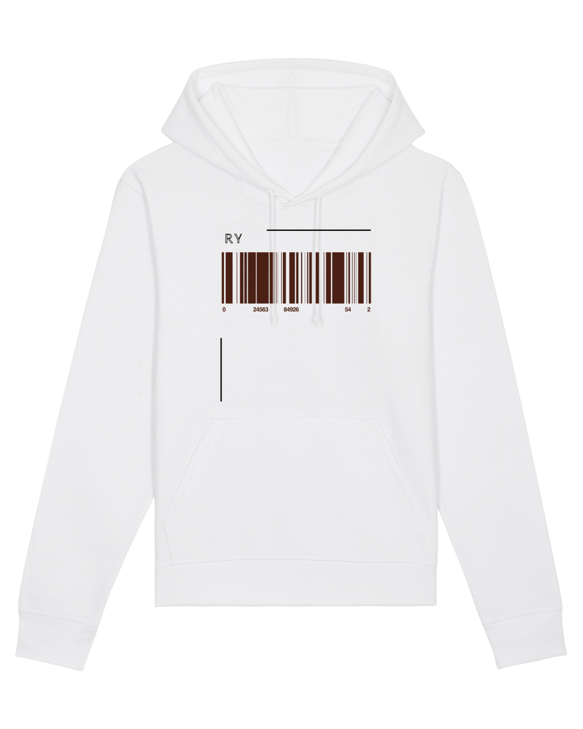 Hanorac Unisex Drummer White