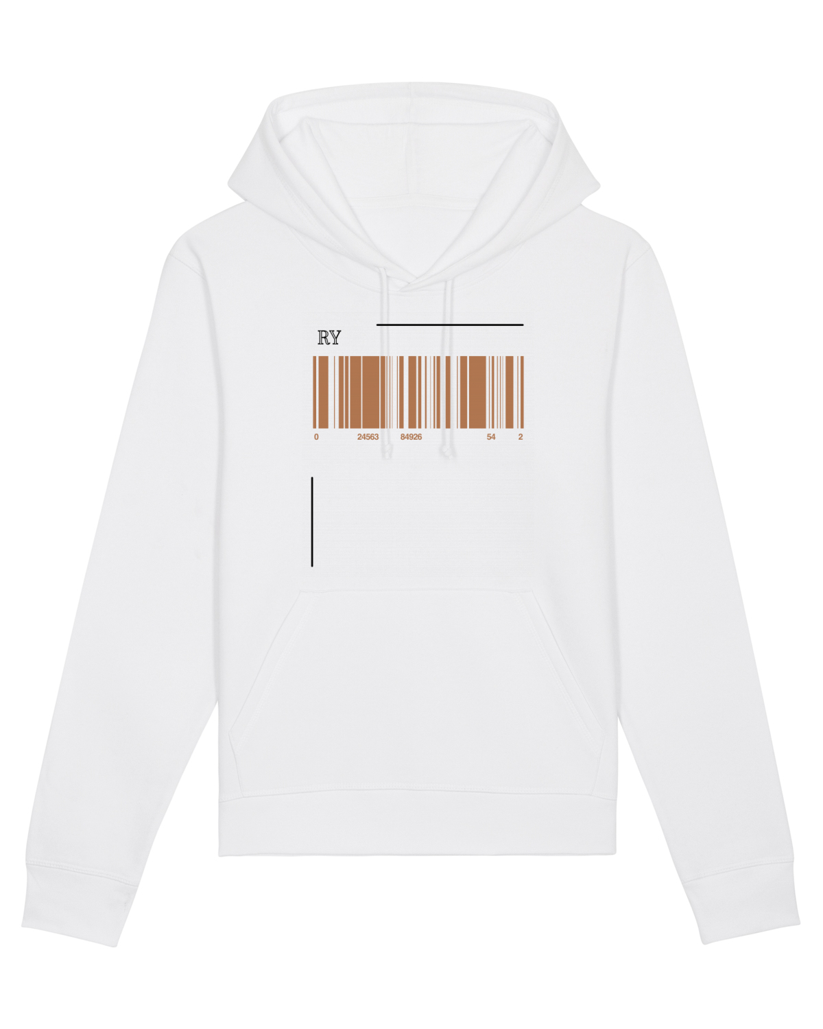 Hanorac Unisex Drummer White