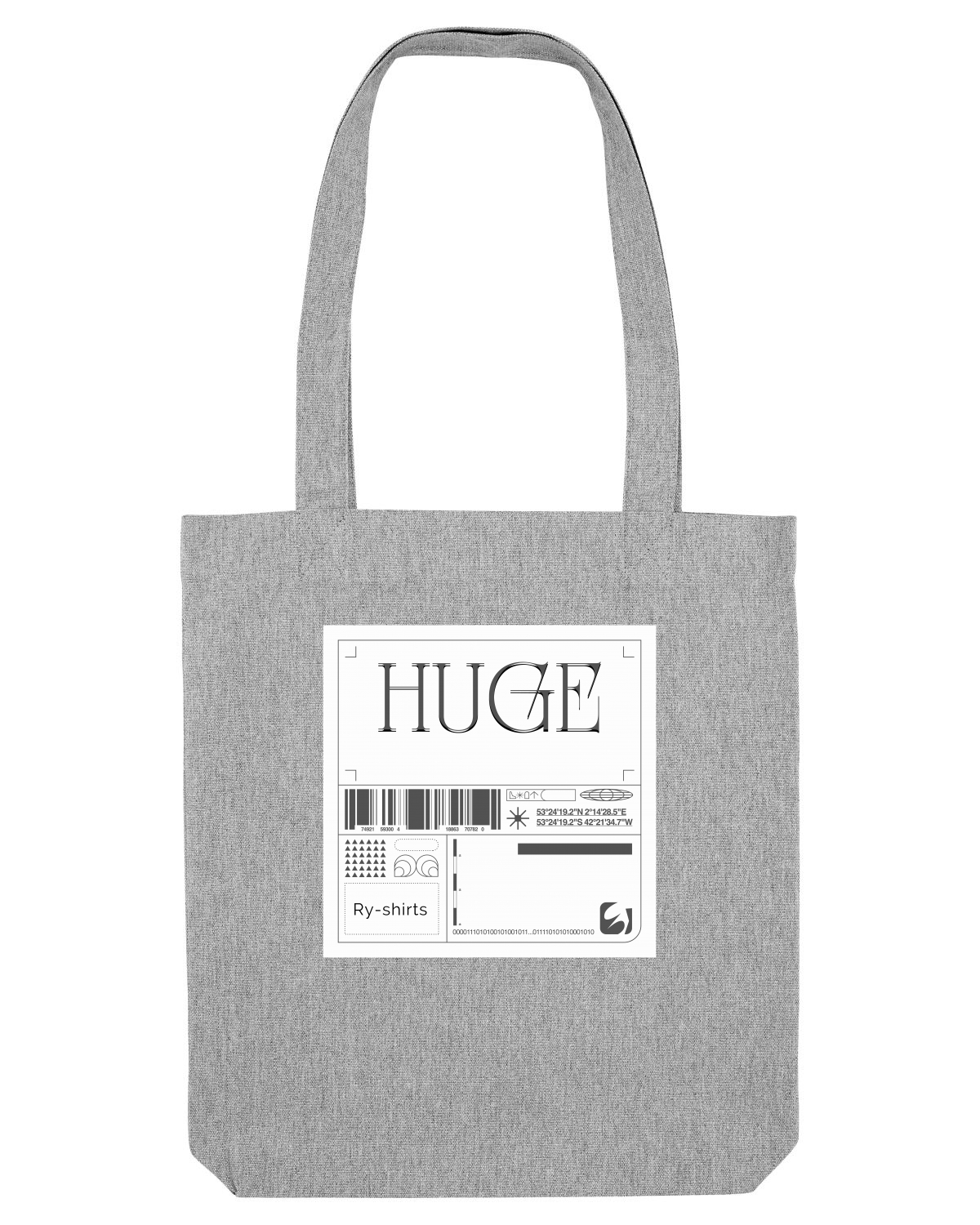 Sacoșă textilă Heather Grey