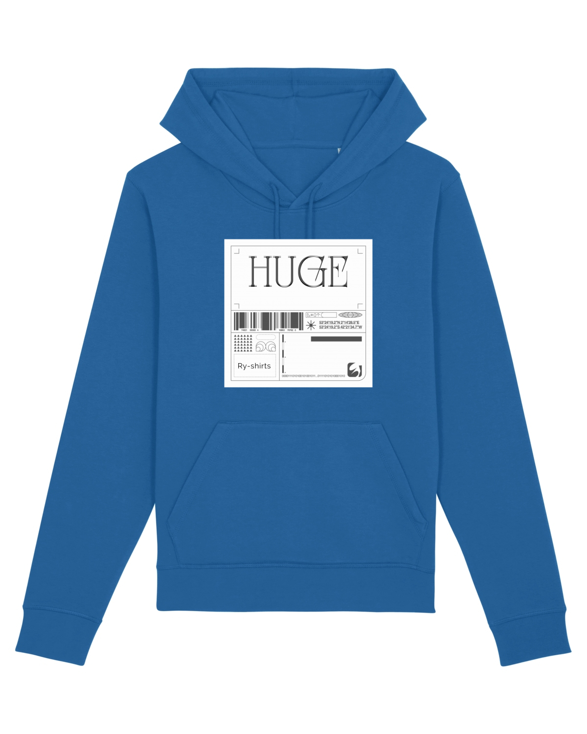 Hanorac Unisex Drummer Royal Blue