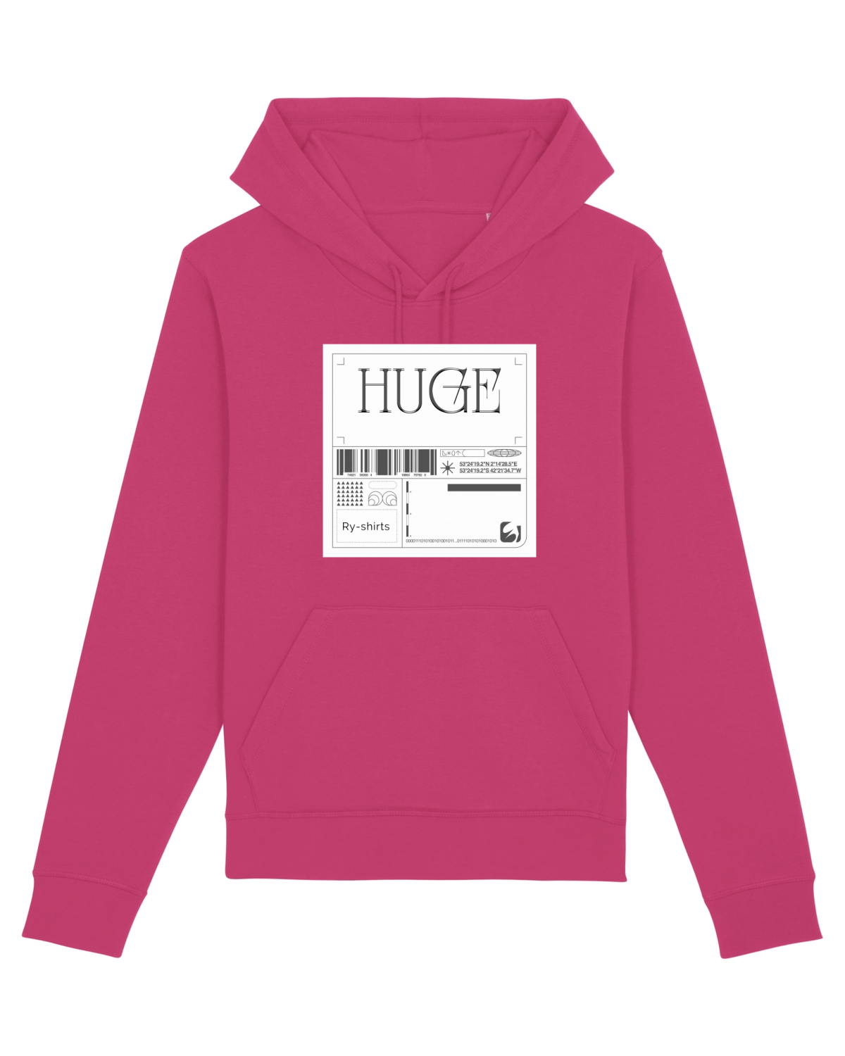 Hanorac Unisex Drummer Raspberry