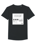 HUGE Tricou mânecă scurtă guler larg Bărbat Skater