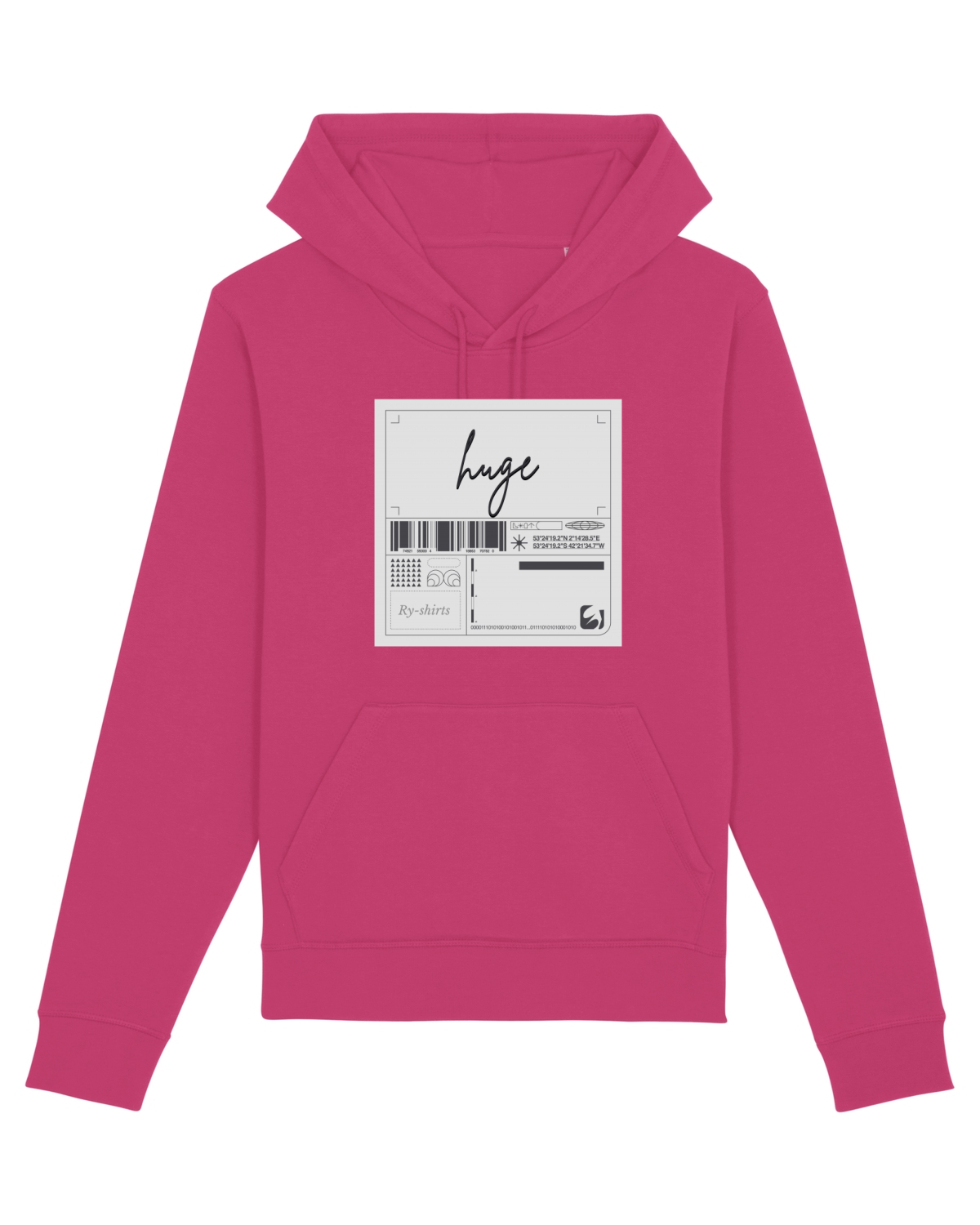 Hanorac Unisex Drummer Raspberry