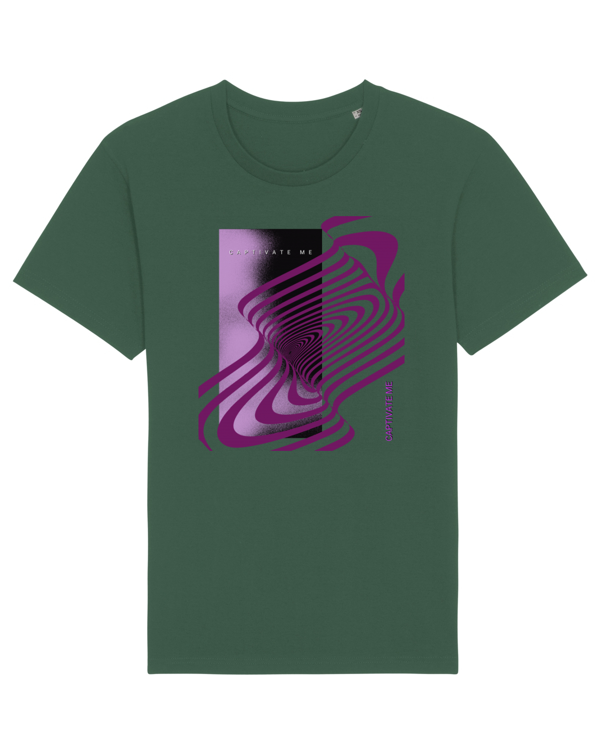 Tricou mânecă scurtă Unisex Rocker Bottle Green