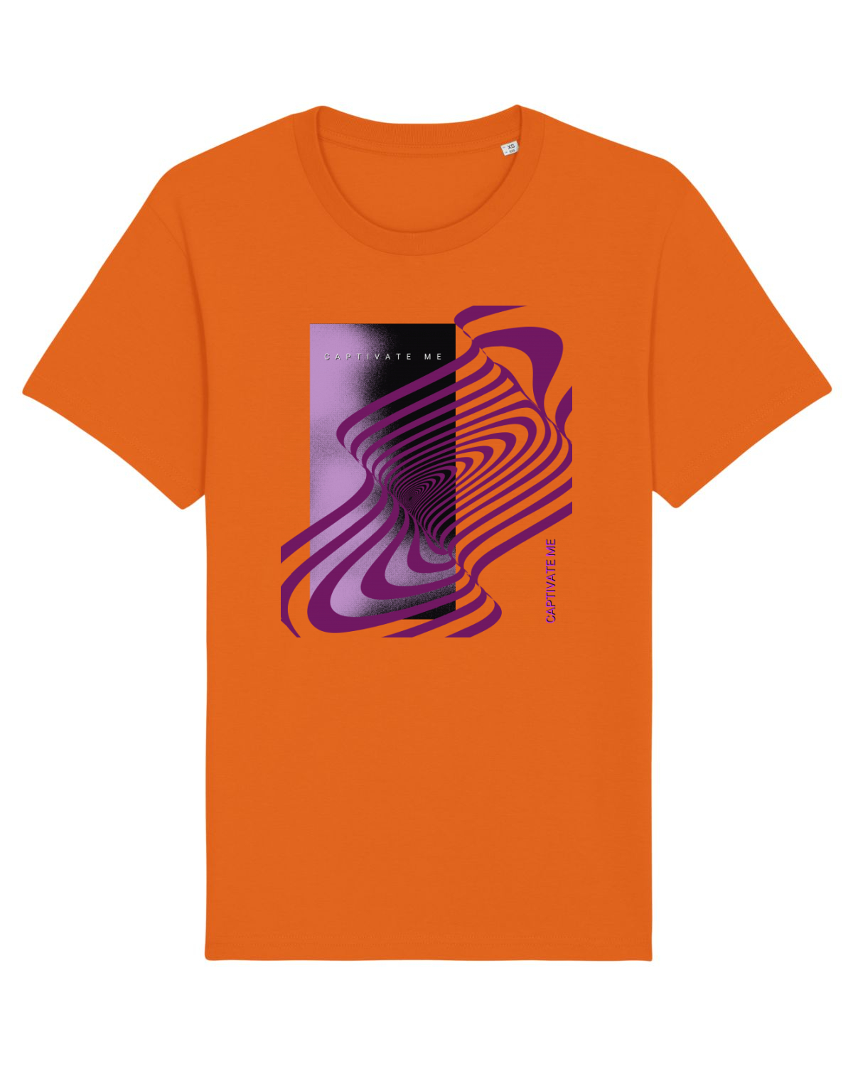 Tricou mânecă scurtă Unisex Rocker Bright Orange