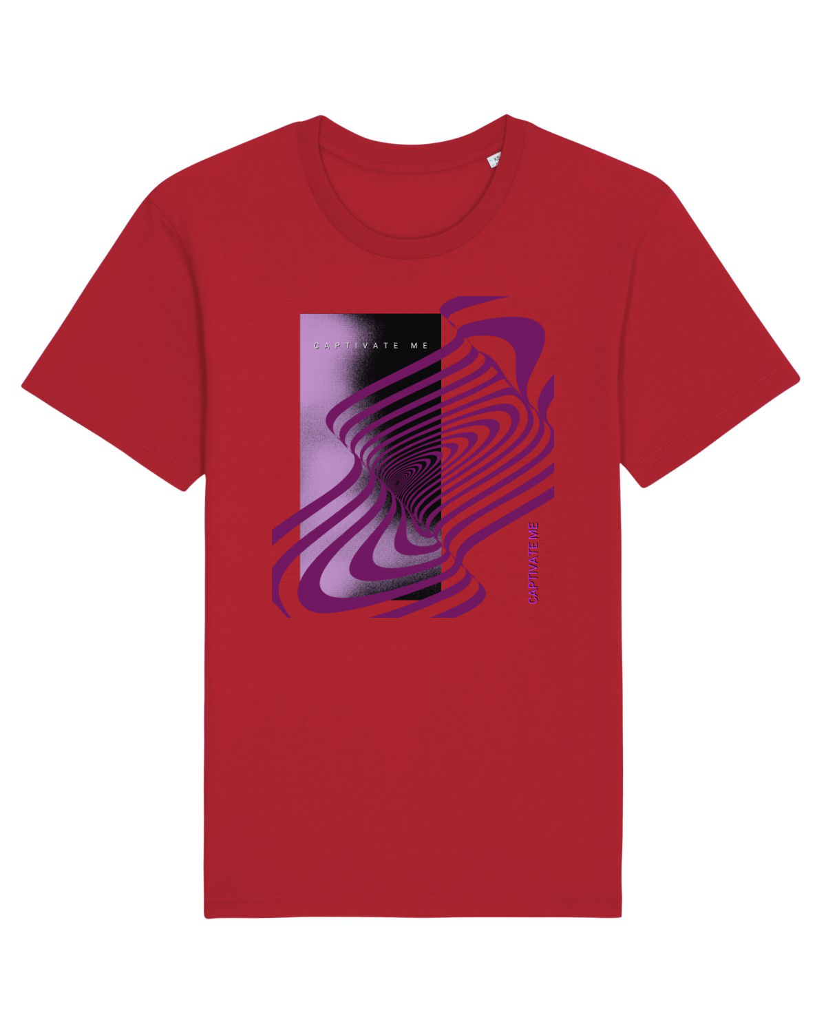 Tricou mânecă scurtă Unisex Rocker Red