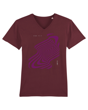 and fly Burgundy