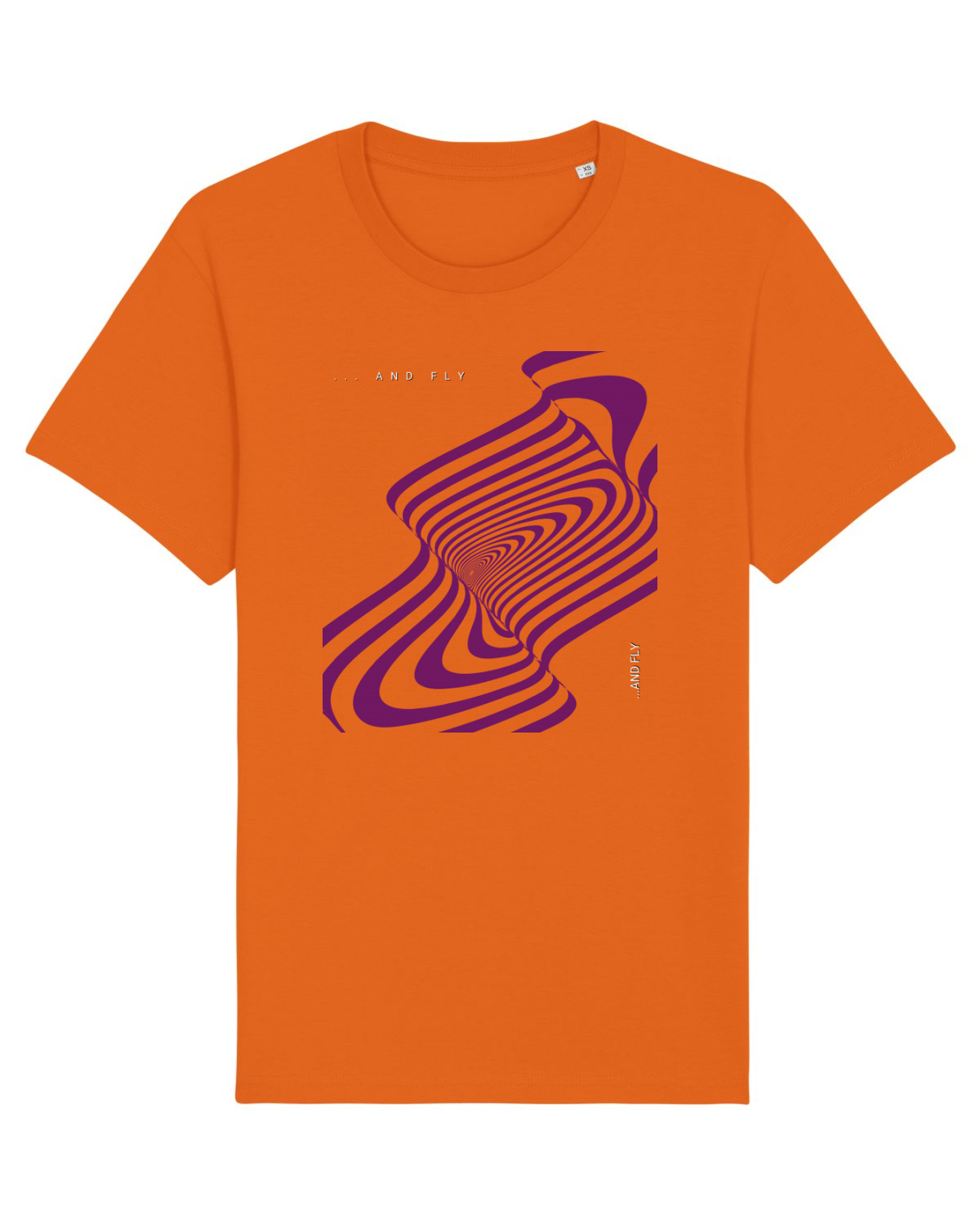 Tricou mânecă scurtă Unisex Rocker Bright Orange