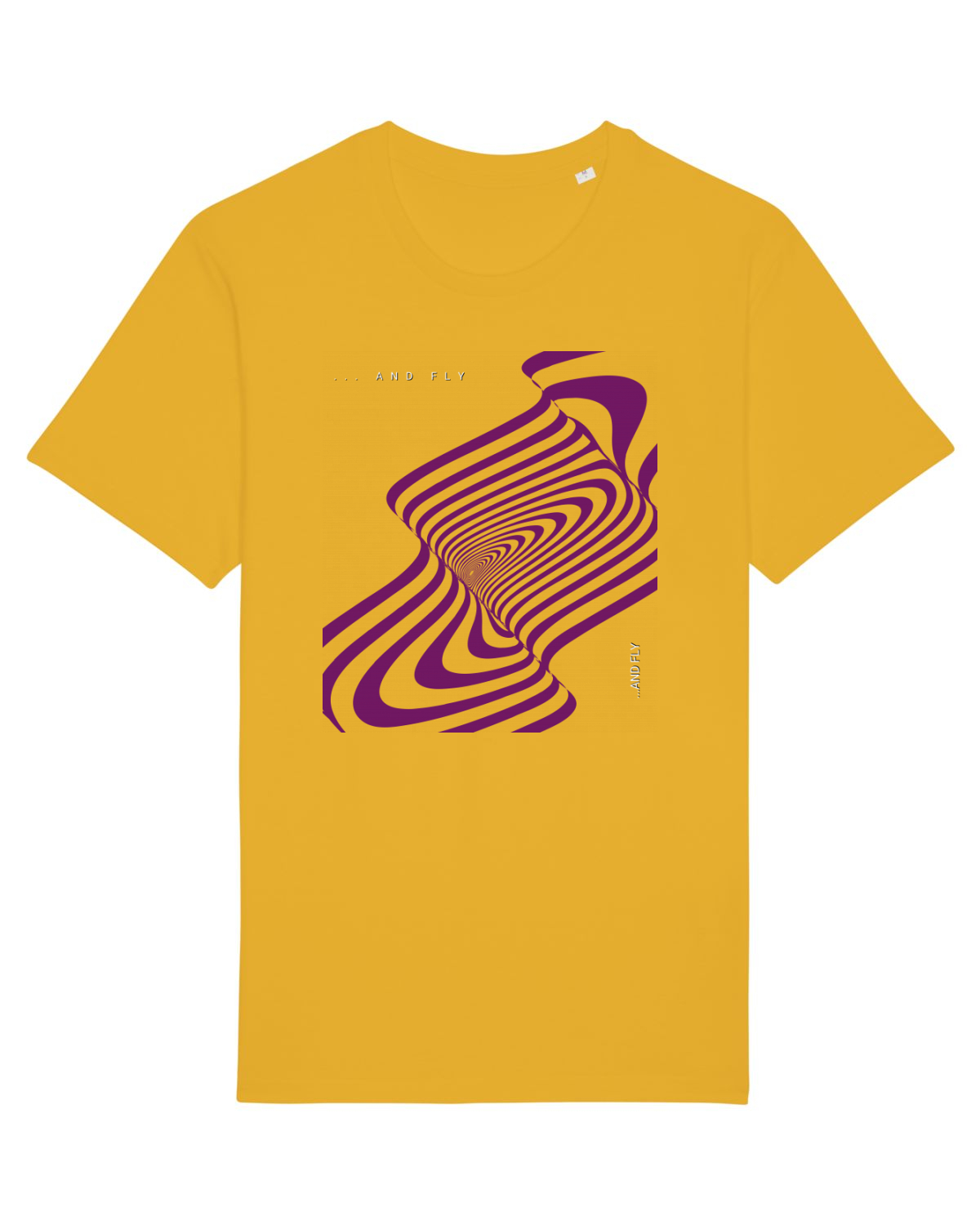 Tricou mânecă scurtă Unisex Rocker Spectra Yellow