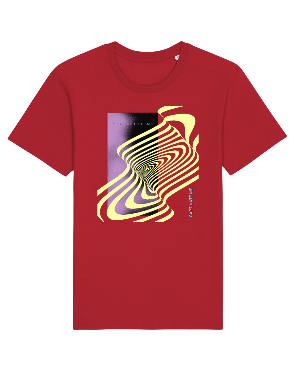 Tricou mânecă scurtă Unisex Rocker Red