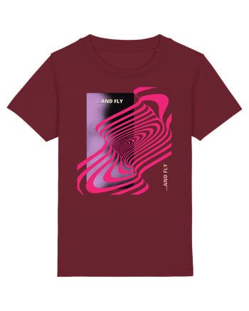 and fly2 Burgundy