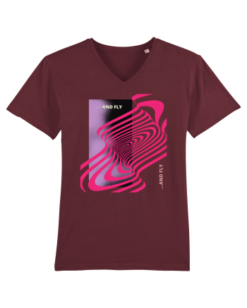and fly2 Burgundy