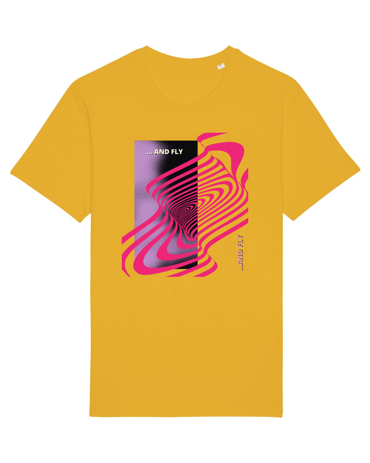 Tricou mânecă scurtă Unisex Rocker Spectra Yellow
