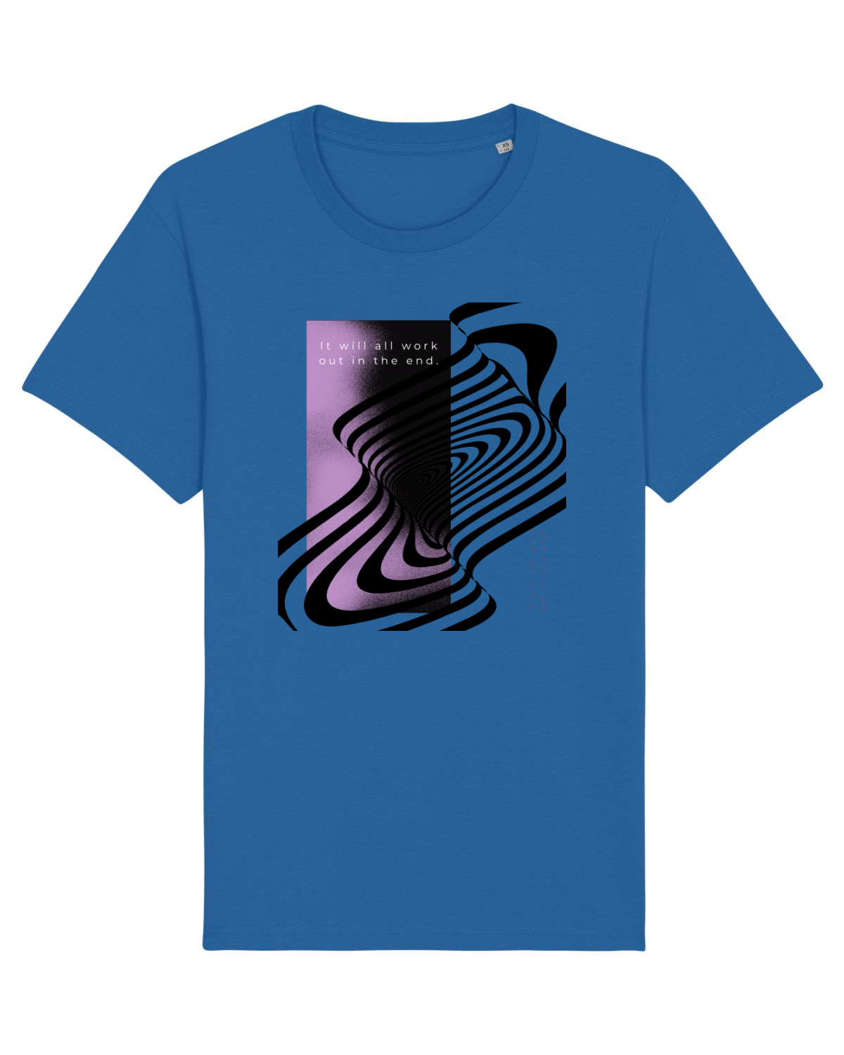 Tricou mânecă scurtă Unisex Rocker Royal Blue
