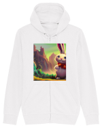 bunny Hanorac cu fermoar Unisex Connector