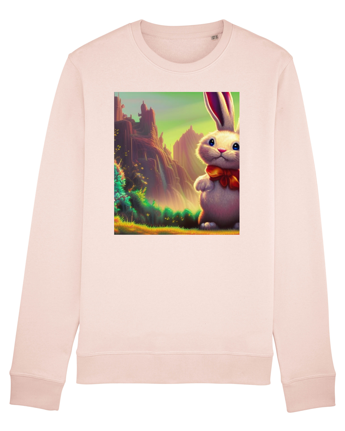 Bluză mânecă lungă Unisex Rise Candy Pink