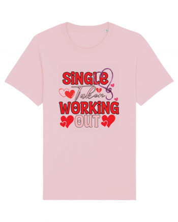 Single Taken Working Out Cotton Pink