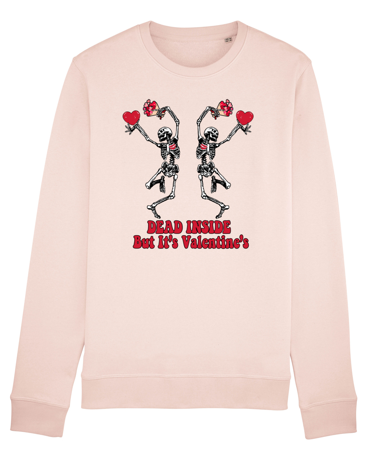 Bluză mânecă lungă Unisex Rise Candy Pink
