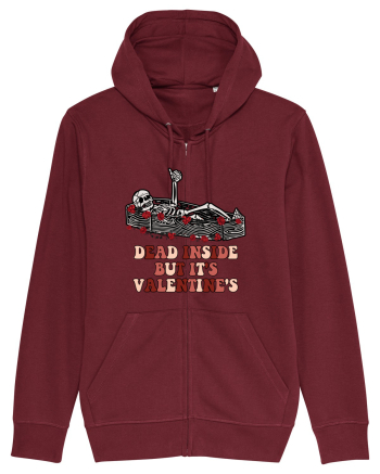 Dead Inside But It's Valentine's Burgundy
