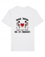 Dead Inside But It's Valentine's Tricou mânecă scurtă Unisex Rocker