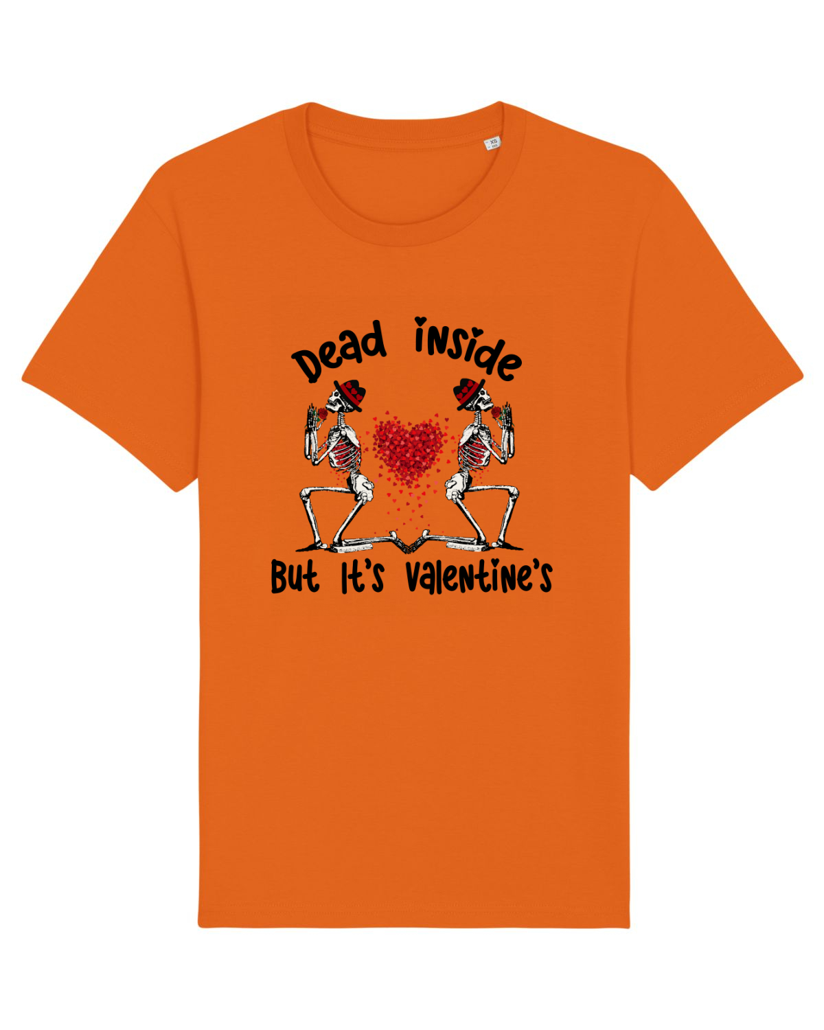 Tricou mânecă scurtă Unisex Rocker Bright Orange