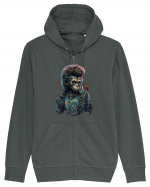 Cool monkey Hanorac cu fermoar Unisex Connector