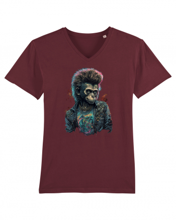 Cool monkey Burgundy