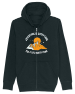 pentru montaniarzi - Adventure is everything Hanorac cu fermoar Unisex Connector