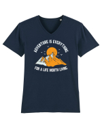 pentru montaniarzi - Adventure is everything Tricou mânecă scurtă guler V Bărbat Presenter