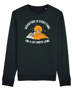 pentru montaniarzi - Adventure is everything Bluză mânecă lungă Unisex Rise