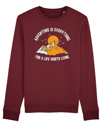 pentru montaniarzi - Adventure is everything Burgundy