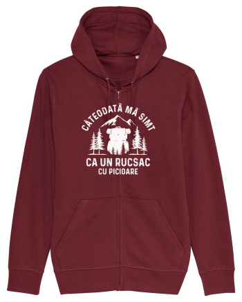 pentru montaniarzi - Ca un rucsac cu picioare Burgundy