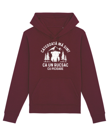 pentru montaniarzi - Ca un rucsac cu picioare Burgundy