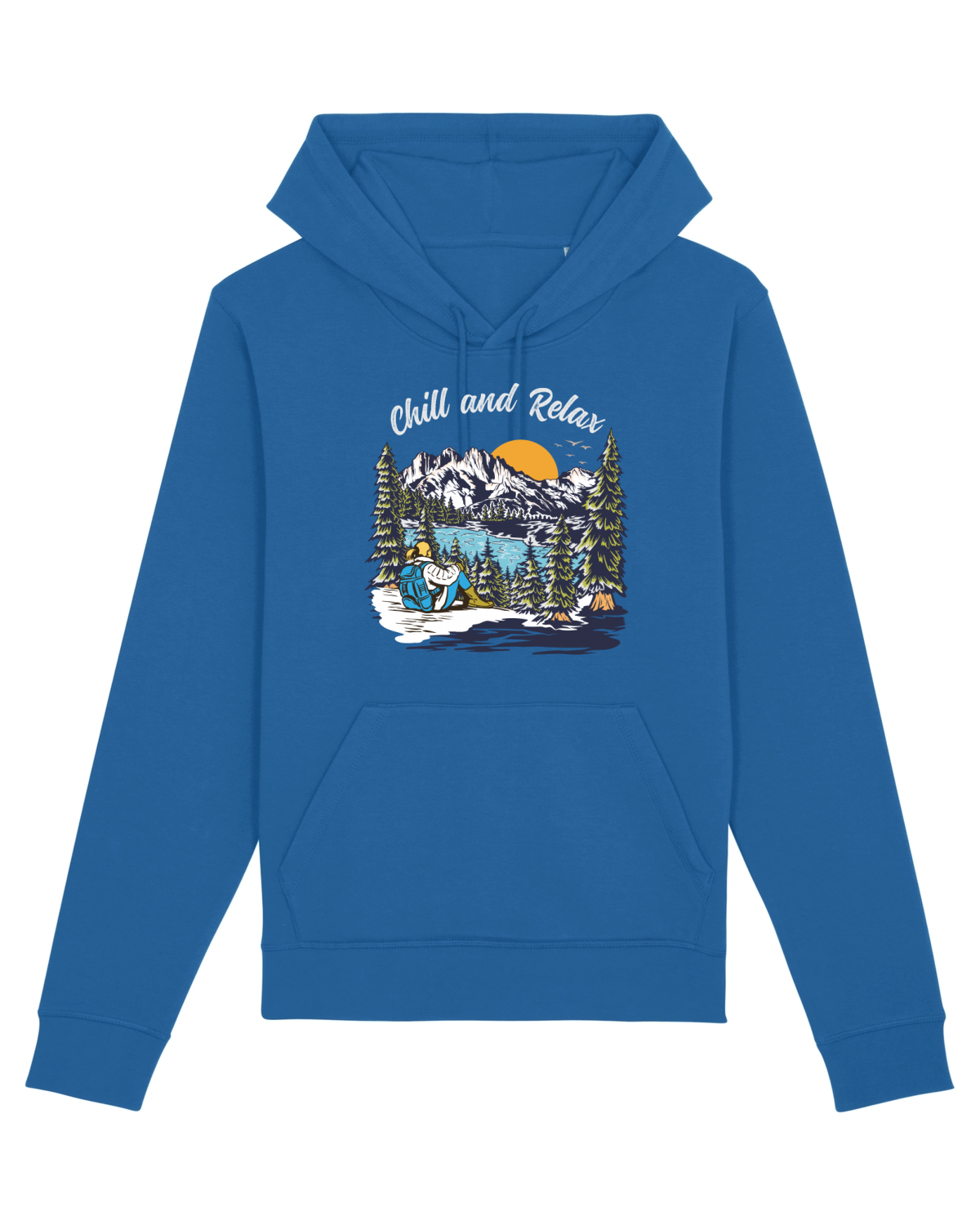 Hanorac Unisex Drummer Royal Blue
