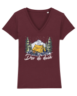 pentru montaniarzi - Dor de ducă Tricou mânecă scurtă guler V Damă Evoker