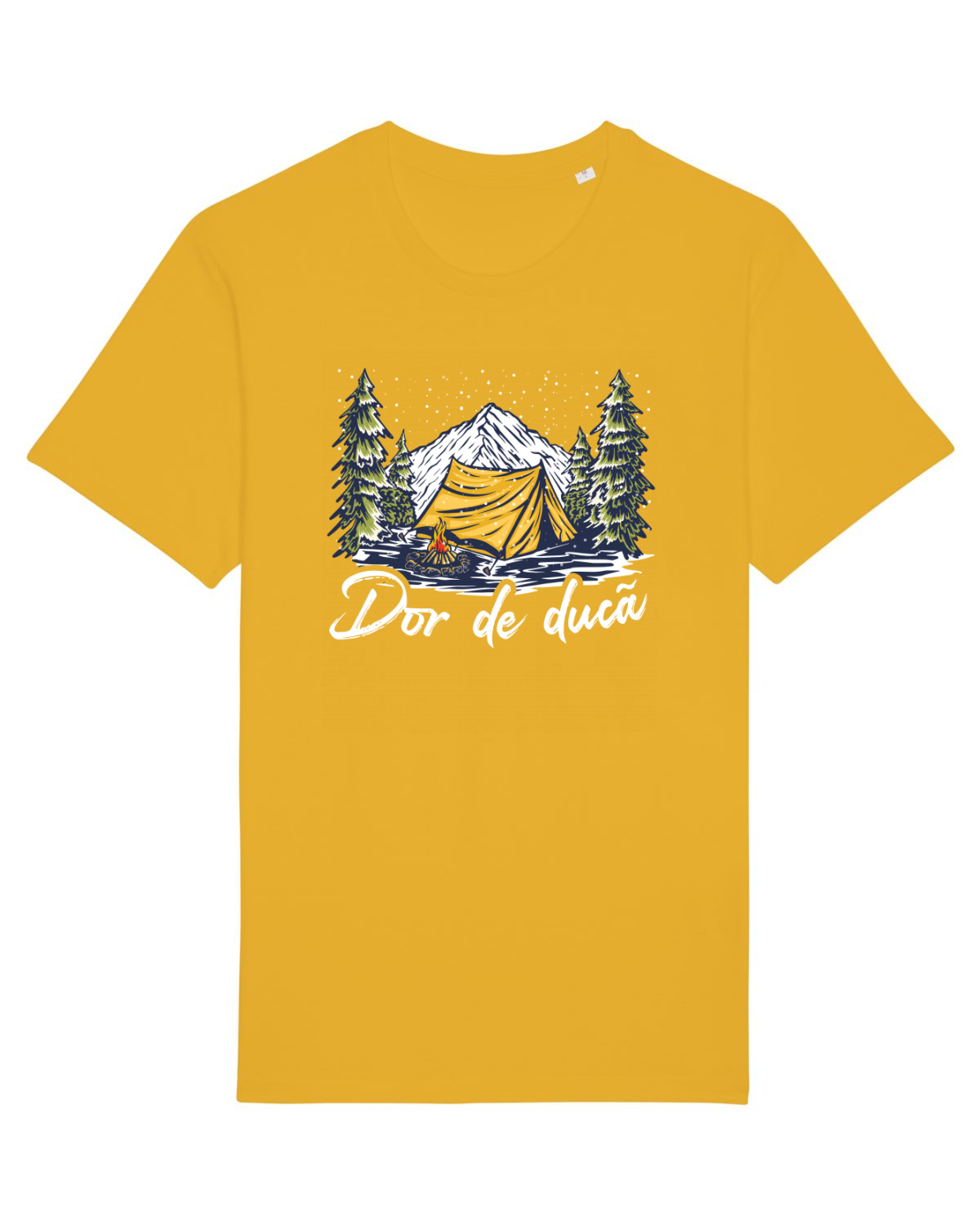 Tricou mânecă scurtă Unisex Rocker Spectra Yellow