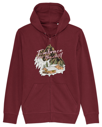 pentru montaniarzi - Embrace the chill Burgundy