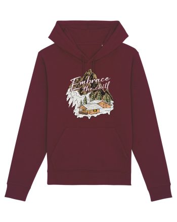 pentru montaniarzi - Embrace the chill Burgundy