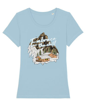 pentru montaniarzi - Embrace the chill Sky Blue