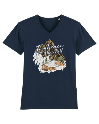 pentru montaniarzi - Embrace the chill French Navy
