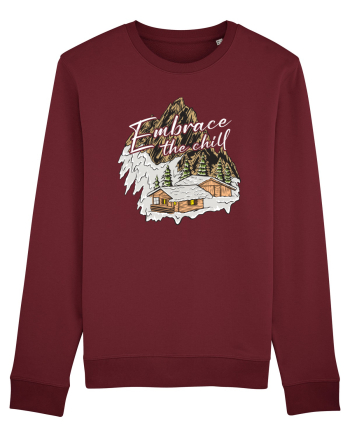 pentru montaniarzi - Embrace the chill Burgundy