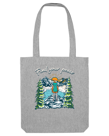 pentru montaniarzi - Find your peace Heather Grey