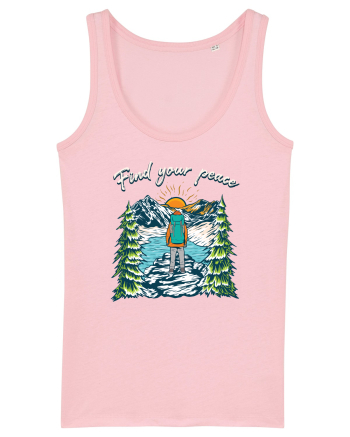 pentru montaniarzi - Find your peace Cotton Pink