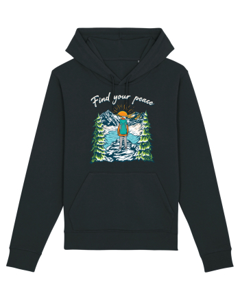 pentru montaniarzi - Find your peace Black