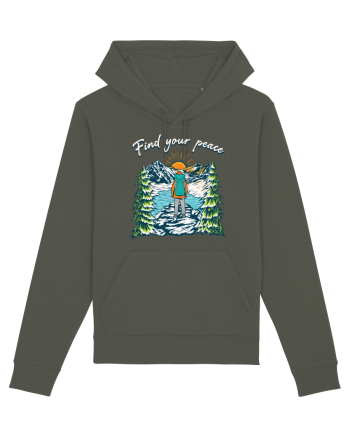 pentru montaniarzi - Find your peace Khaki